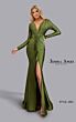 Jessica Angel JA2661 V-Back Long Sleeve Dress