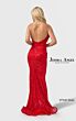Jessica Angel JA2666 Open Back Halter Neck Sequined Dress