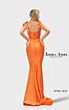 Jessica Angel JA2672 Bow Strap V-Neck Beaded Dress