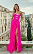Jessica Angel JA2689 Strapless A-Line Bow Neck Dress
