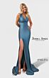 Jessica Angel JA2711 Side Slit Strappy Back Halter Dress