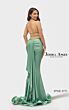 Jessica Angel JA2711 Side Slit Strappy Back Halter Dress