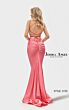 Jessica Angel JA2720 Lace-Up Back Strappy V-Neck Dress