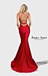 Jessica Angel JA2720 Lace-Up Back Strappy V-Neck Dress