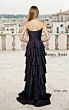 Jessica Angel JA2723 Basque Waist High Slit Dress