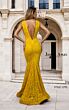 Jessica Angel 2775 Lace Plunging Neck Ruched Derriere Dress