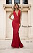 Jessica Angel 2775 Lace Plunging Neck Ruched Derriere Dress