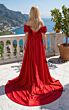 Jessica Angel 2786 Sweetheart Neck Rosette Sleeve Mermaid Dress