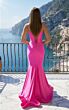 Jessica Angel 2789 Corset Bodice Lace-Up Back Fitted Dress