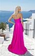 Jessica Angel 2797 Strapless A-Line High Slit Dress