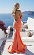 Jessica Angel 2807 Ruched Derriere Halter Neck Mermaid Dress
