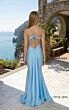 Jessica Angel 2810 V-Neck Spaghetti Strap Fitted Dress