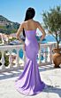 Jessica Angel 2815 Spaghetti Strap Keyhole Neck Mermaid Dress