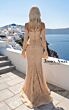 Jessica Angel 2824 Peplum Mermaid Sweetheart Neck Dress