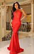 Jessica Angel 2484 Lace-Up Bodice Tie Back Dress