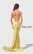 Jessica Angel 2514 Tail Train Scoop Neck Backless Dress