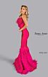 Jessica Angel 2541 Strapless Mermaid Feather Dress
