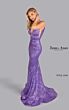 Jessica Angel 2594 Bare Back Plunging Neck Sequin Dress