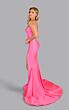 Jessica Angel 2614 High Slit Strapless Cutout Corset Dress