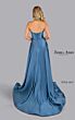 Jessica Angel 2617 Slit Skirt Plunging Neck Corset Dress