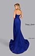 Jessica Angel 2619 Side Tail Plunging Neckline Dress