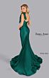 Jessica Angel 2622 Bow Strap Low Back V-Neck Dress