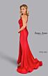 Jessica Angel 2625 Beaded Top Cross Back Dress