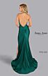 Jessica Angel 2626 Halter Strap High Slit Dress
