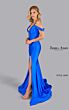 Jessica Angel 2640 Cold Shoulder Plunging Neck Dress