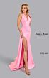Jessica Angel 2647 Side Tail Halter Neck Backless Dress