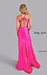 Jessica Angel 2648 Front Cutout Tie Back Dress
