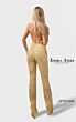 Jessica Angel JA2665 Plunging Neck Draped Bodice Jumpsuit