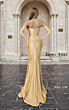 Jessica Angel JA2759 High Slit Strapless Ruched Dress