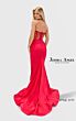 Jessica Angel JA2777 High Slit Illusion Corset Bodice Dress