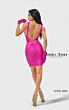 Jessica Angel JA2683 Ruched Derriere Bow Strap Dress