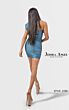 Jessica Angel JA2700 Asymmetric Neck Ruched Bodice Dress
