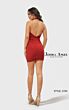Jessica Angel JA2704 Plunging Halter Neck Ruched Dress