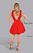 Jessica Angel 2632 Plunging Neckline Open Back Dress