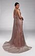 Alyce Paris 55000 Asymmetric Neck Rosewood Mermaid Dress