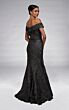 Alyce Paris 55007 Lace Off-The-Shoulder Mermaid Dress