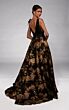 Alyce Paris 55008 Plunging Neck Sleeveless A-Line Dress