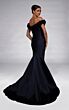 Alyce Paris 55015 Mermaid Corset Bodice Floral Neck Dress
