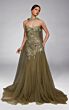 Alyce Paris 55023 Sweetheart Neck Trumpet Tulle Skirt Dress