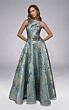 Alyce Paris 55027 Keyhole Back Sleeveless A-Line Dress