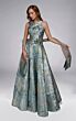 Alyce Paris 55027 Keyhole Back Sleeveless A-Line Dress