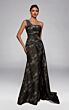 Alyce Paris 55033 Jacquard One-Shoulder Side Tail Dress