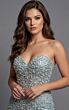 Jovani 45783 Strapless Sweetheart Neckline Pearl-Beaded Dress