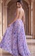 Jovani 49161 Crisscross Bodice Pleated Chiffon Print Dress