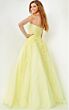 Jovani 1831 Strapless Embroidered Dress