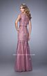 La Femme 21677 Mauve Evening Dress